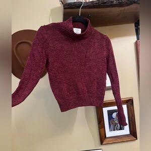 BNWOT Wilfred Aritzia knit mock neck sweater xs